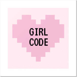 GIRL CODE Posters and Art